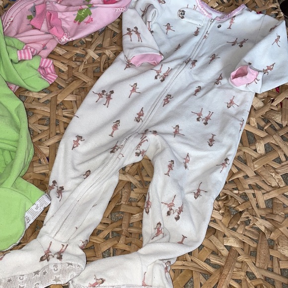 18 Month Carters zip-up Footie pajamas - Picture 2 of 9